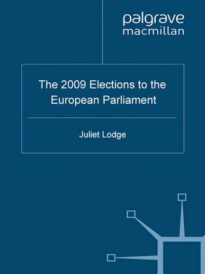 cover image of The 2009 Elections to the European Parliament